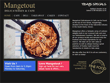 Tablet Screenshot of mangetoutdeli.com